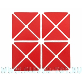 Квадрат Воскобовича 2-х цветный Набор из 10 шт