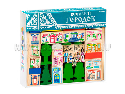 Конструктор "Веселый городок" Конструктор "Веселый городок"