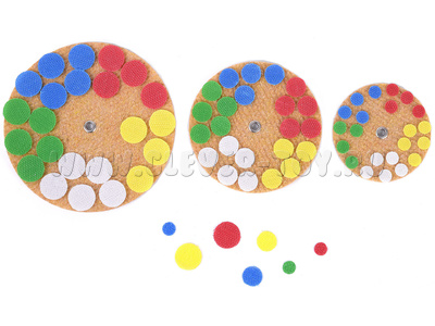 Набор Разноцветные кружки 1 (красн, син, зел, желт, бел) Набор Разноцветные кружки 1 (красн, син, зел, желт, бел)