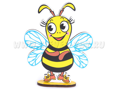 Персонаж средний "Пчелка Жужа" (на подставке, крепление на Коврограф) - остатки Персонаж средний "Пчелка Жужа" (на подставке, крепление на Коврограф) - остатки