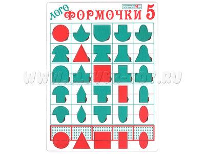 Игра Воскобовича "Логоформочки 5" Игра Воскобовича "Логоформочки 5"