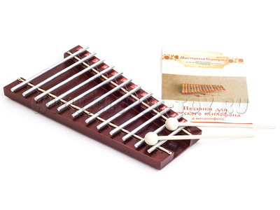 Металлофон диатонический Ля мажор (12 нот, на низком резонаторе) Металлофон диатонический Ля мажор (12 нот, на низком резонаторе)