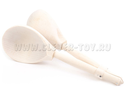 Ложки в станке (дерево, без росписи) Ложки в станке (дерево, без росписи)