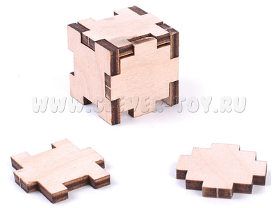 Занимательный куб 1 категория сложности (пространственная головоломка) Занимательный куб 1 категория сложности (пространственная головоломка)