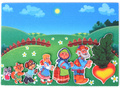 Репка с игровым полем (фетр) Репка с игровым полем (фетр)