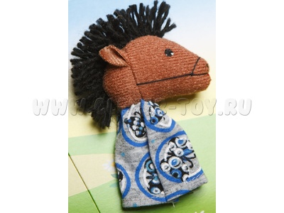 Кукла пальчиковая "Лошадка" Кукла пальчиковая "Лошадка"