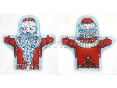 Кукла рукавичка "Дед Мороз" Кукла рукавичка "Дед Мороз"