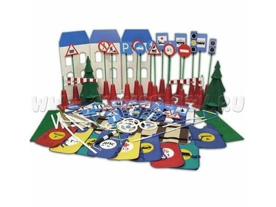 Детский игровой набор "Азбука дорожного Движения - 2"