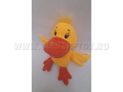 Утенок, кукла логопедическая (на руку)