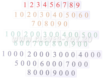 Магнитная математика Наталии Пятибратовой (курс "Школьник". Карточки с числами)* Магнитная математика Наталии Пятибратовой (курс "Школьник". Карточки с числами)*