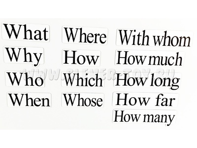 Набор магнитных карточек Special questions (маленький размер)* остатки