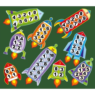Набор карточек для магнитной доски "Ракеты" (остатки)